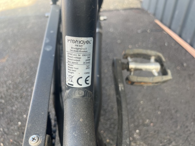 1395656-9 Elcykel Whinter -2021 (Reparationsobjekt)