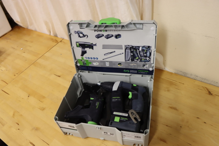 1295663-9 Skruvautomat Festool DWC 18-4500 och AF 55-DWC