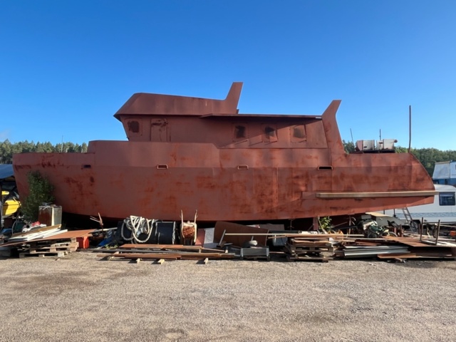 1422642-6 Stålskrov, 55-fot, projekt, design Bruce Roberts