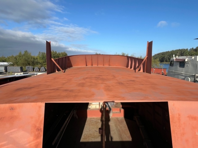 1422642-30 Stålskrov, 55-fot, projekt, design Bruce Roberts