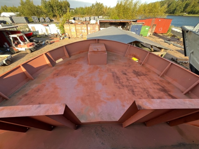 1422642-33 Stålskrov, 55-fot, projekt, design Bruce Roberts