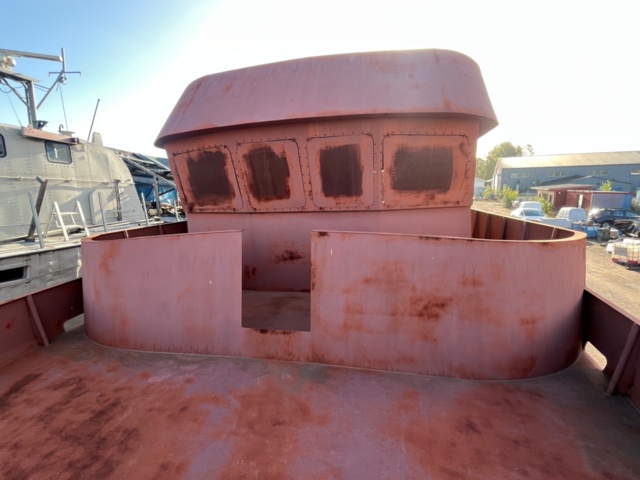 1422642-34 Stålskrov, 55-fot, projekt, design Bruce Roberts