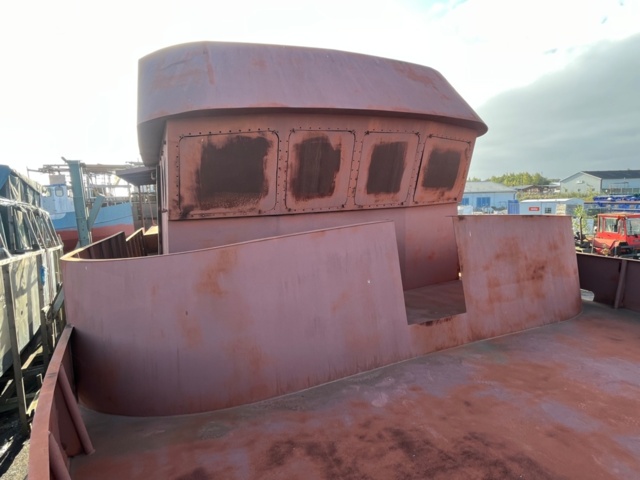 1422642-35 Stålskrov, 55-fot, projekt, design Bruce Roberts