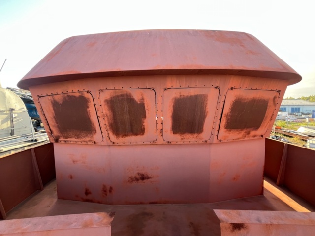 1422642-36 Stålskrov, 55-fot, projekt, design Bruce Roberts