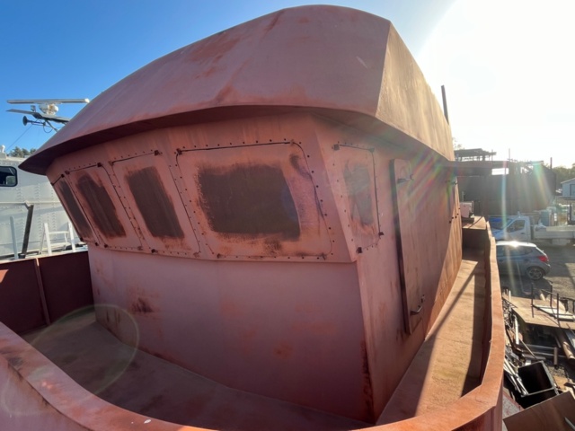 1422642-39 Stålskrov, 55-fot, projekt, design Bruce Roberts