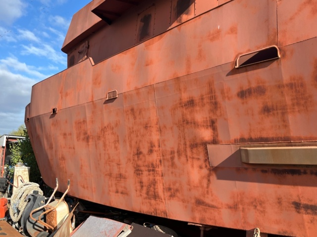 1422642-41 Stålskrov, 55-fot, projekt, design Bruce Roberts