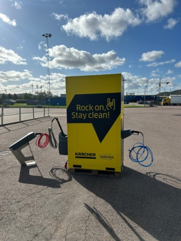 1343762-4 Kärcher SB OB Högtryckstvättstation – specialutgåva Sweden Rock Festival