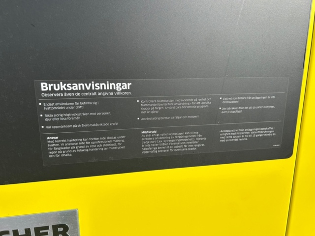 1343762-9 Kärcher SB OB Högtryckstvättstation – specialutgåva Sweden Rock Festival