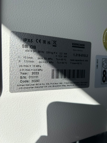 1343762-24 Kärcher SB OB Högtryckstvättstation – specialutgåva Sweden Rock Festival