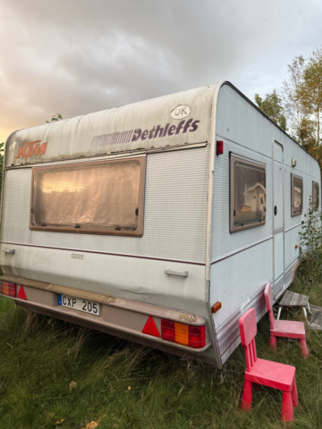 1199595-18 Husvagn Dethleffs Trailer -1995