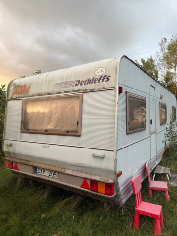 1199595-19 Husvagn Dethleffs Trailer -1995