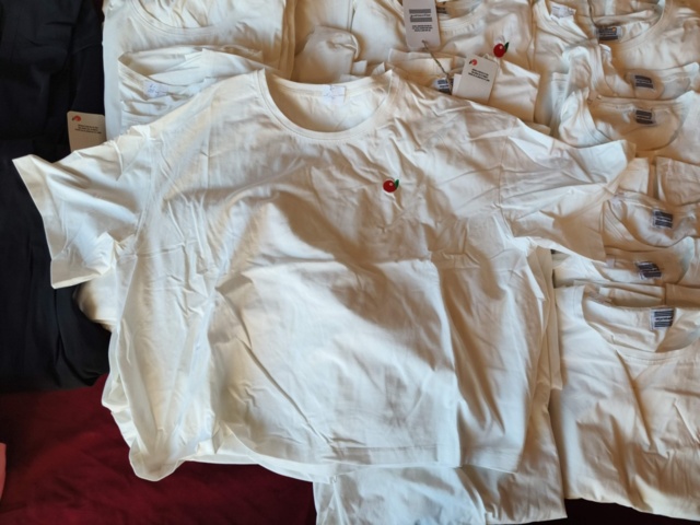 1331914-4 Clothing section with t-shirts and pants