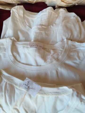 1331914-19 Clothing section with t-shirts and pants