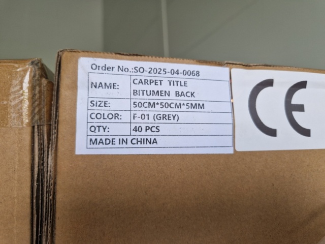 1424203-3 Textilmattor/Kontorsmattor 480 m² Nytt