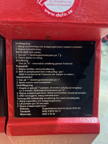 1419976-8 Vattenpump med tillbehör - Ziegler Ultra Power