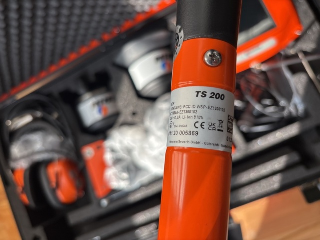 1204792-9 Mobilt vattenläckagesökningssystem - Sewerin SeCorrPhon AC 200