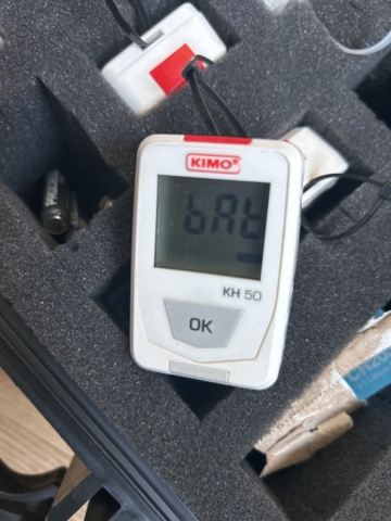 1204800-4 Temperature data loggers 6 pcs - Kimo KH 50
