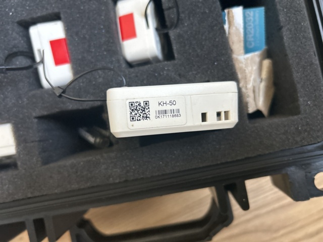 1204800-5 Temperature data loggers 6 pcs - Kimo KH 50