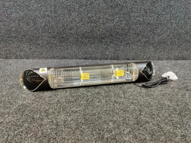 1422708-1 Infravärmare Wichco 2000W, Svart