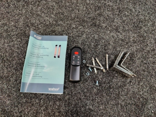 1423814-7 Infravärmare Wichco 1500W, Svart