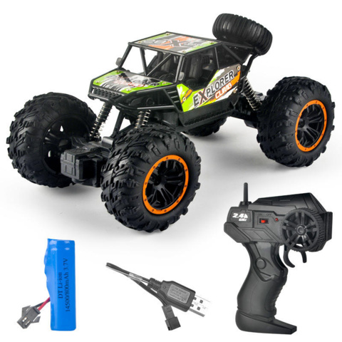 1424315-1 2 st Radiostyrda Offroad Xtreme Grön - Fri frakt