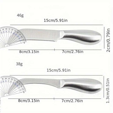 1424578-4 2 st set Fruktknivset Dekor & Skär – 4 delar - Fri frakt
