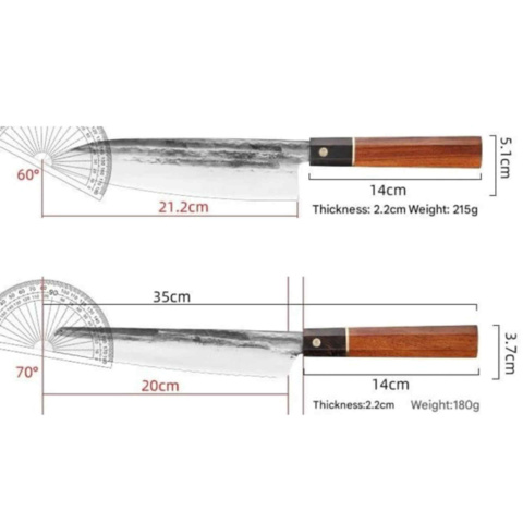 1424580-4 Köksknivar 2 delar – Allround & Bröd - Fri frakt
