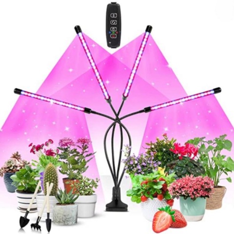 1424596-2 Växtlampa/Odlingsljus 4 grenar LED - Fri frakt