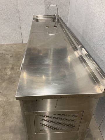 1406469-4 Kylbänk Kema blue line med ho och blandare