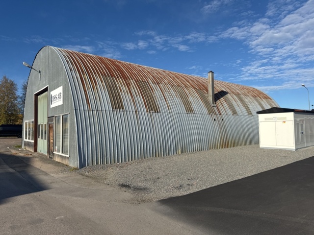 1321855-5 Plåtbyggnad båghall 23m x 15m