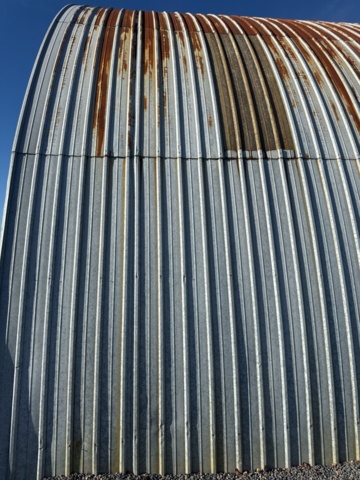 1321855-12 Plåtbyggnad båghall 23m x 15m