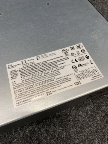 1424810-9 Switch HPE OfficeConnect 1820