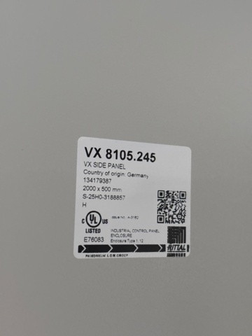 1367608-3 Rack / Server cabinet - Rittal VX