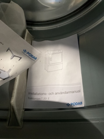 1406474-10 Podab Torktumlare  Proline  T201E