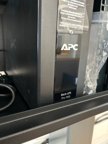 1367641-3 Wall-mounted rack cabinet with network switch and UPS - Digitus / Aruba / APC