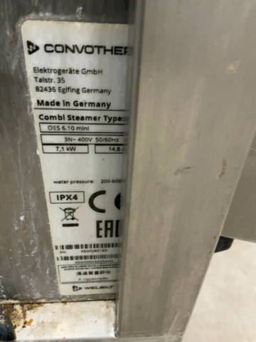 1425258-9 2 st.Convotherm  Combiugnar mini -2019