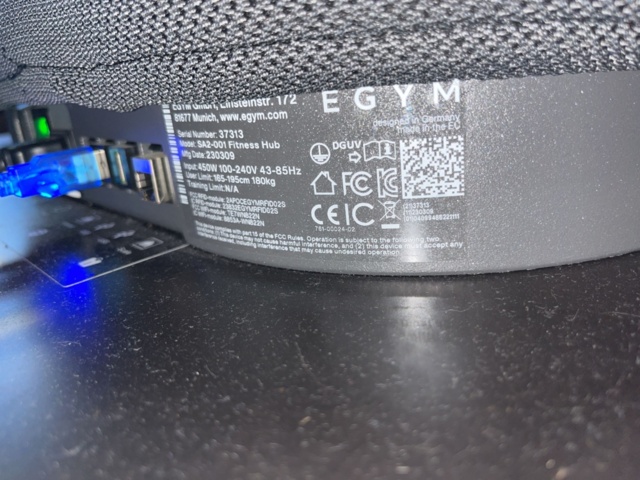 1277257-6 Intelligent gym / smartgym med 8 st gymmaskiner, HUB och tillbehör  - EGYM