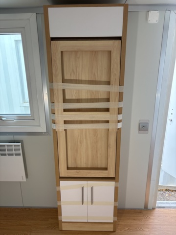 1373443-39 Boendecontainer – 40’ HC med 2 studiolägenheter (oanvänd)