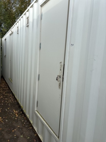 1373443-47 Boendecontainer – 40’ HC med 2 studiolägenheter (oanvänd)