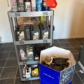 1383259-1 Butikställ med bilvårdsprodukter och tillbehör - LIQUI MOLY m.fl.