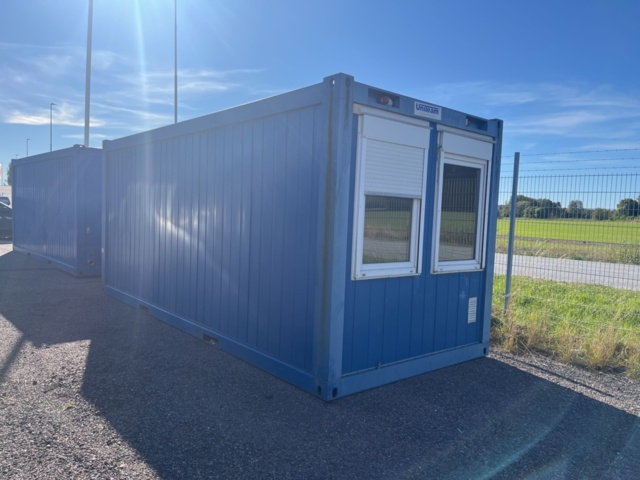 1421557-2 20” containerbod isolerad, dusch, wc