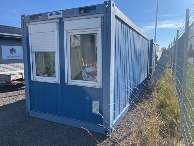 1421557-1 20” containerbod isolerad, dusch, wc