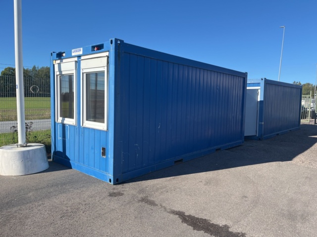 1421558-1 20” containerbod isolerad, dusch, wc