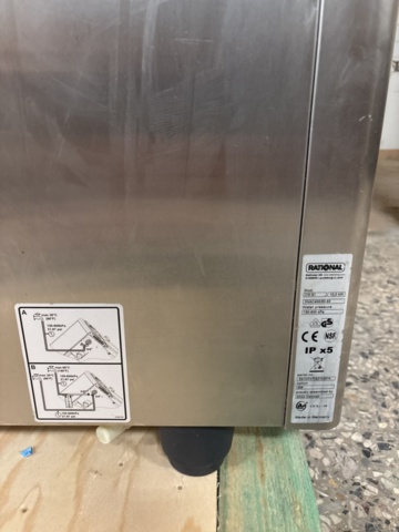 1372498-5 Kombiugn Rational CM 61 – 10,0 kW med rostfritt stativ