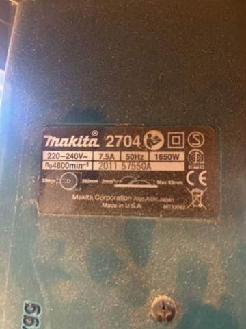 1421559-5 Bordsåg Makita 2704