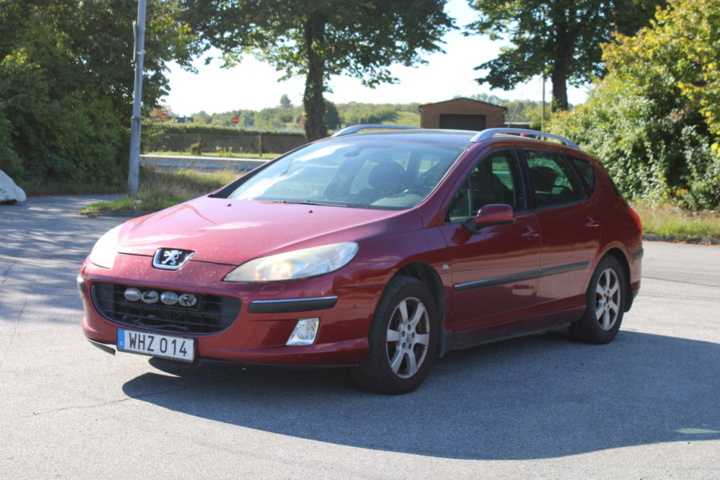 1421059-1 Peugeot 407 SW 2.0 Manuell, 136hk, 2005 (Reparationsobjekt)