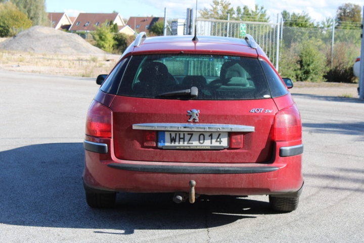1421059-5 Peugeot 407 SW 2.0 Manuell, 136hk, 2005 (Reparationsobjekt)