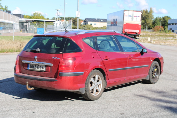 1421059-6 Peugeot 407 SW 2.0 Manuell, 136hk, 2005 (Reparationsobjekt)
