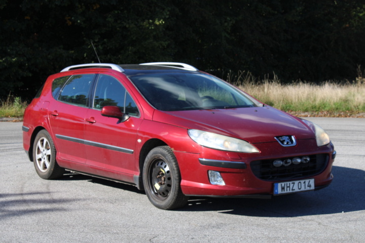 1421059-8 Peugeot 407 SW 2.0 Manuell, 136hk, 2005 (Reparationsobjekt)