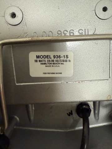 1176515-3 Drinkmixer Hamilton Beach. Testad, fungerar